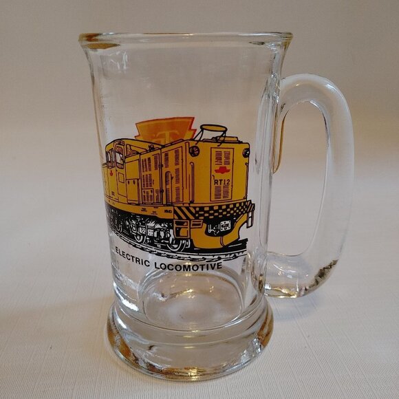 VINTAGE TTC Toronto Transit Commission Electric Locomotive Glass Stein C… - Picture 6 of 6